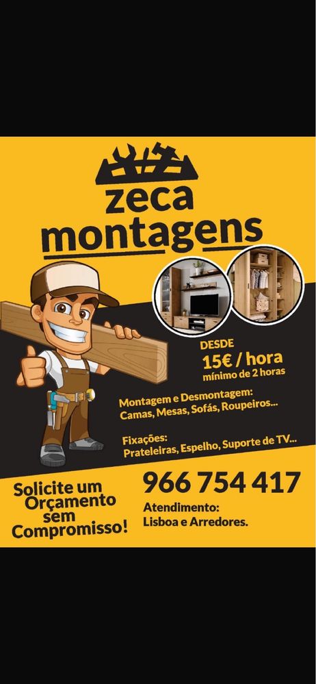 MONTAGEM DE MOVEIS IKEA, CONFORAMA E OUTROS