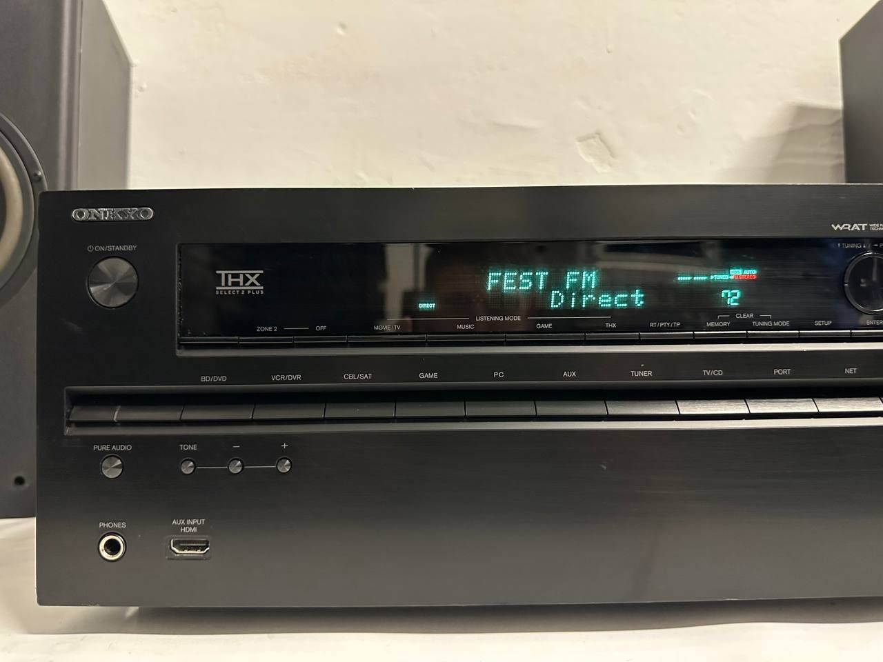 7.2 Аmplituner ONKYO TX-NR609, *7x160 Вт, HDMI, USB,LAN,