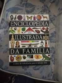 Livros enciclopédia ilustrada família