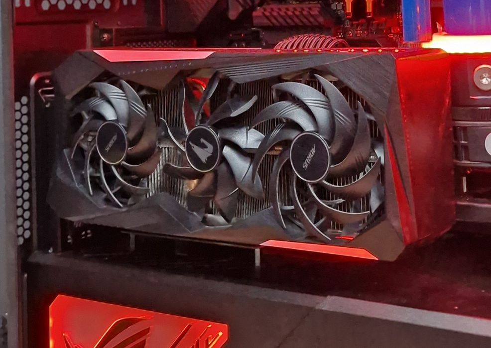 Aourus GeForce RTX 3070 Ti MASTER OC 8G