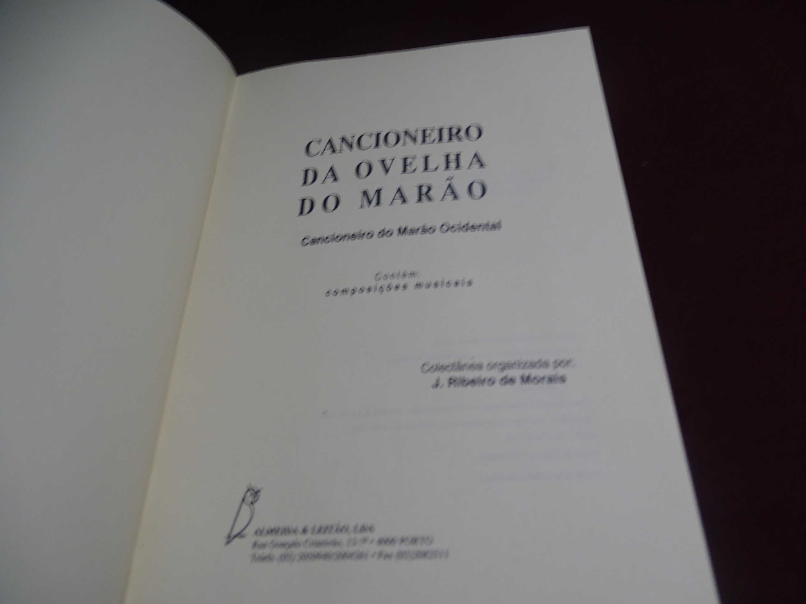 Cancioneiro da ovelha do Marão-Livro