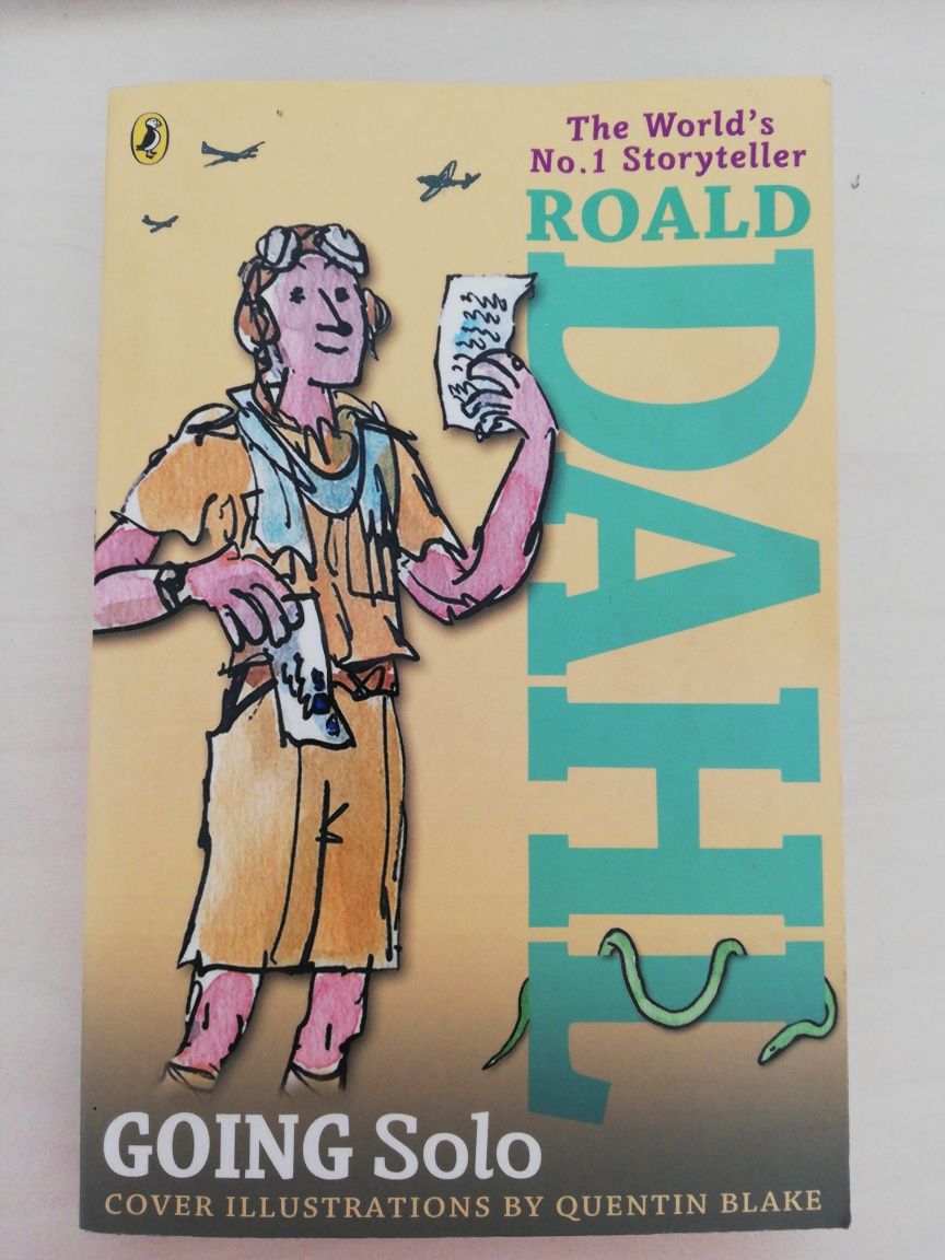 Going Solo, Roald Dahl książka po angielsku