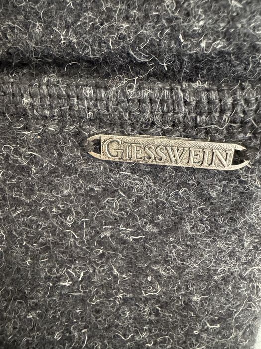 Вінтажний шерстяний жакет Giesswein