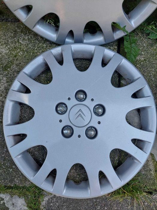 Komplet oryginalnych kołpaków Citroën 15"