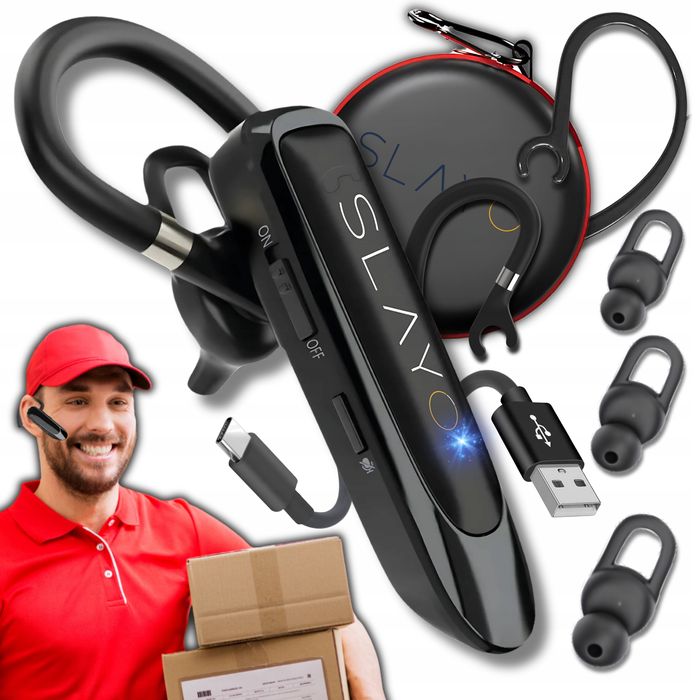 Słuchawka Bluetooth Slayo EarWave 600 Ultra 2024