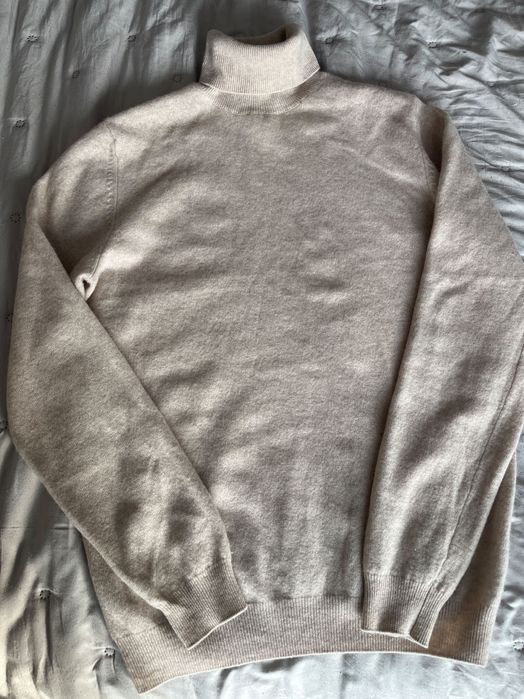 Golf Massimo Dutti rozm M/38 wełna z kaszmirem