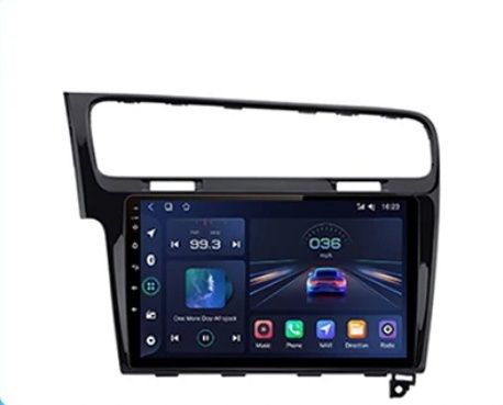 Rádio 9" android Golf 7 2013 a 2023 CARPLAY WIFI BT GPS 2/32GB Novo