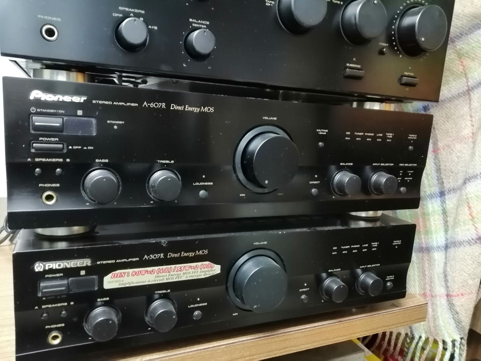 Vários amplificadores marantz Pioneer Sony