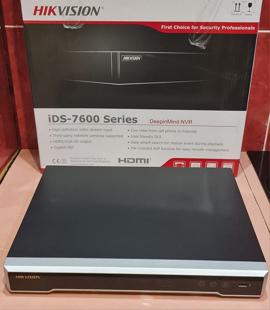 Відеореєстратор HIKVISION DS-7616NI-K2/16p