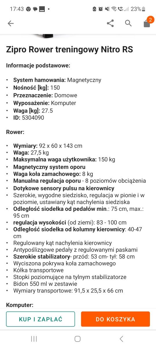 Mało używany Rowerek zipro