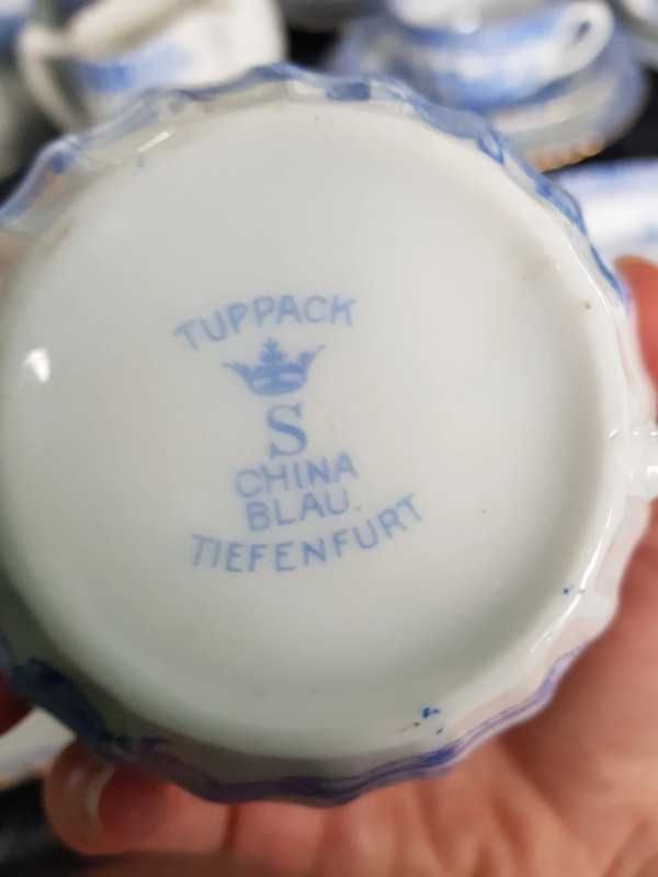 Porcelana China Blau Tiefenfurt