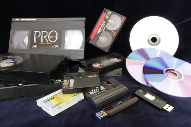 Digitalização Recuperação de Cassetes de Vídeo e Áudio PAL/NTSC/SECAM