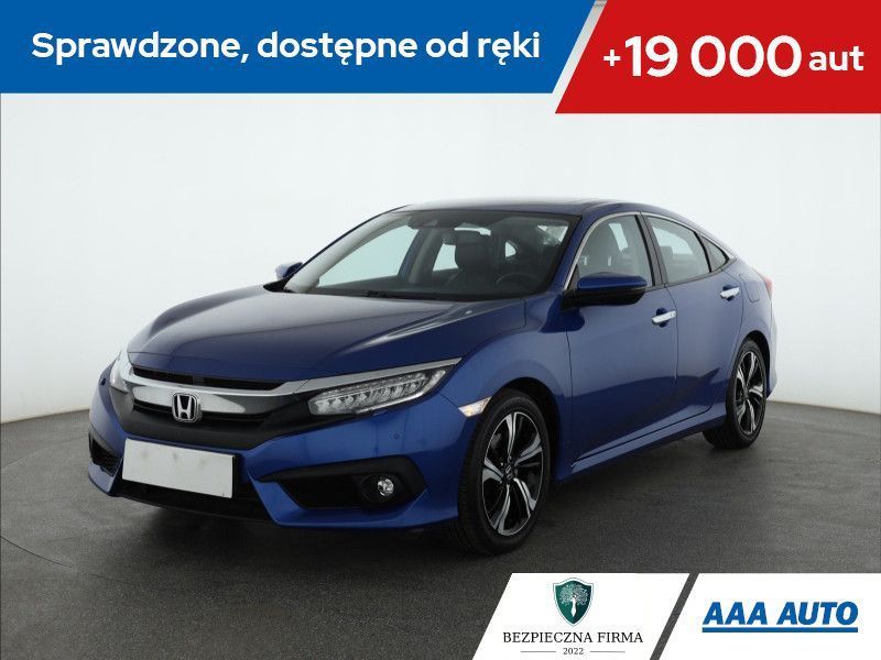 Honda Civic 1.5 VTEC Executive , Salon Polska, Serwis ASO, Automat, Skóra, Navi,