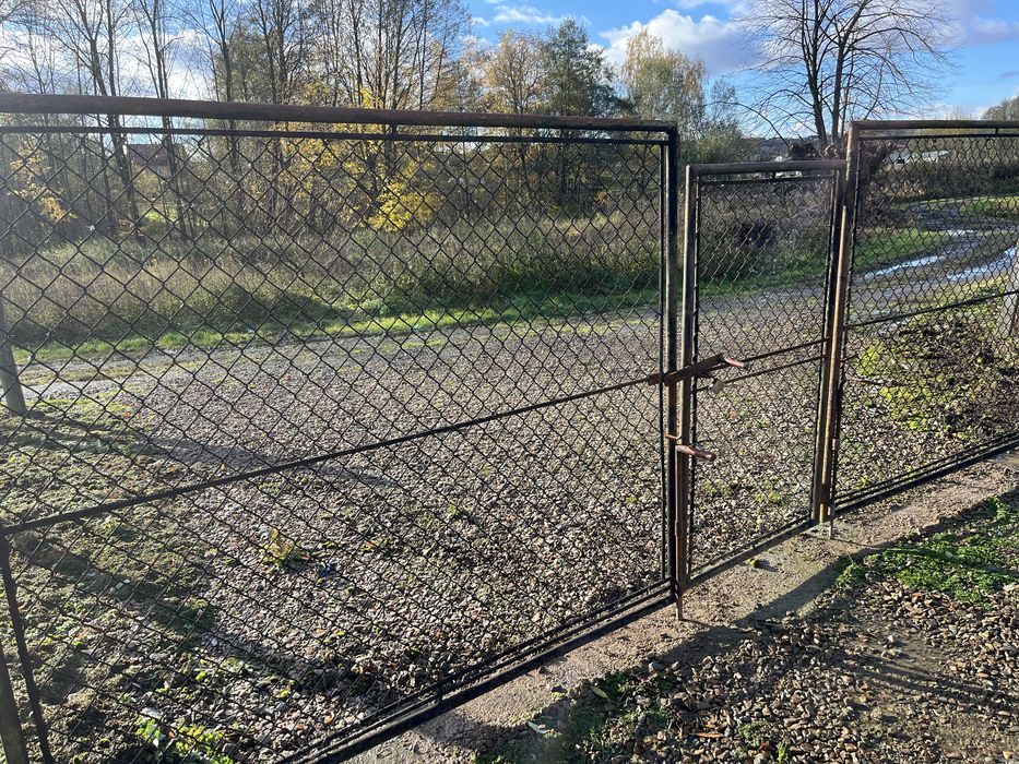 Brama wjazdowa z furtką