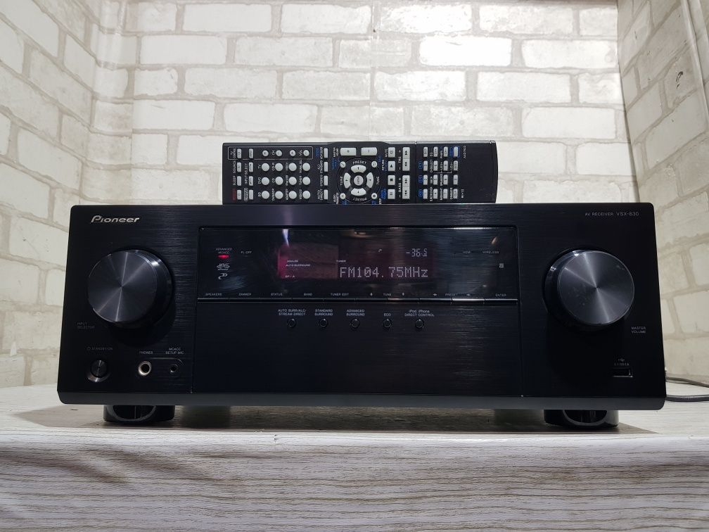 5.2 AV ресивер PIONEER VSX-830, *5x140 Вт, Atmos,HDMI,Wi-Fi, Bluetooth