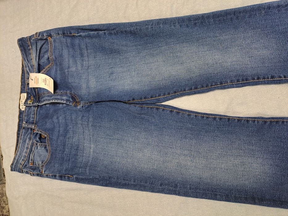 Нові стильні джинси (скіні кльош) на високий зріст розм 56-58