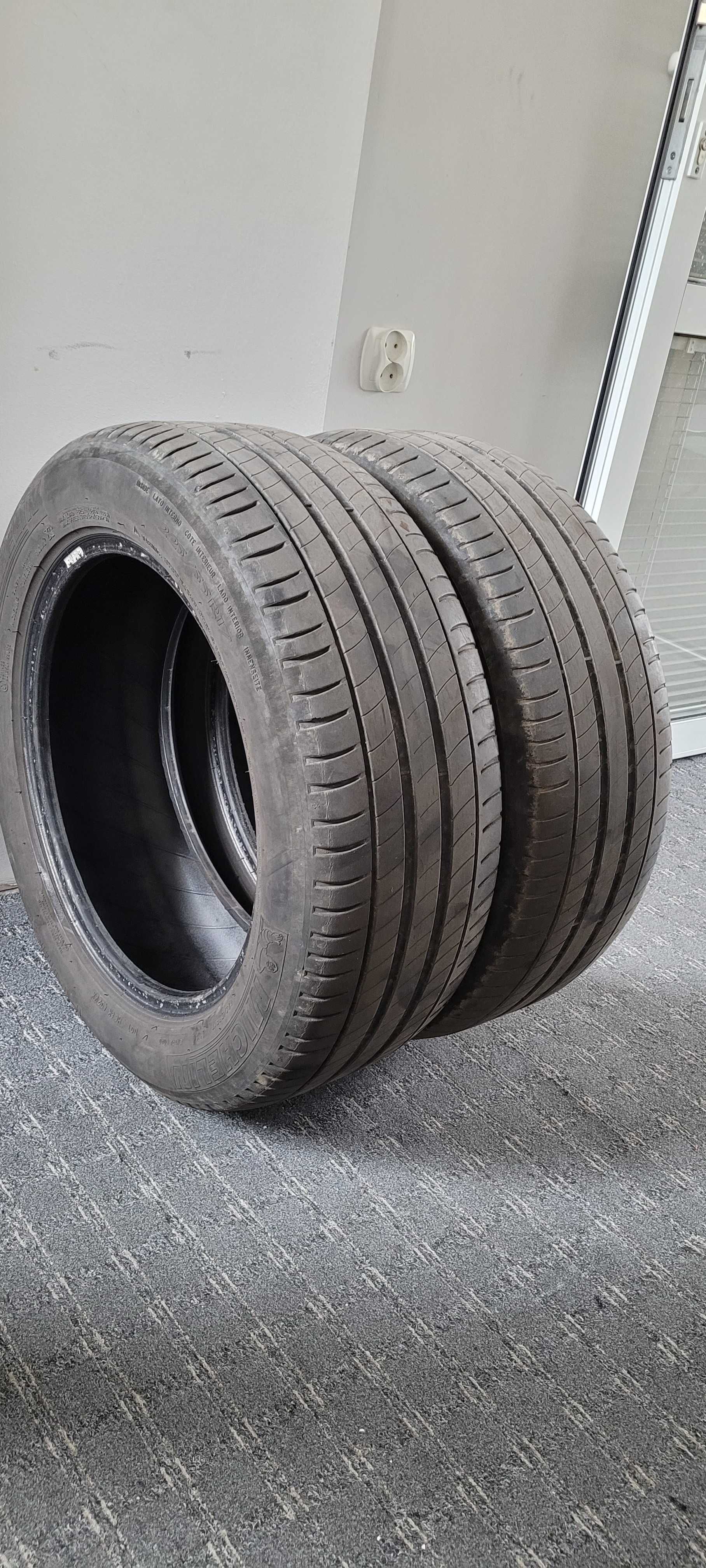 4 opony letnie - 2xMichelin Primacy 3 2xYokohama BluEarth-A 225/55 R17