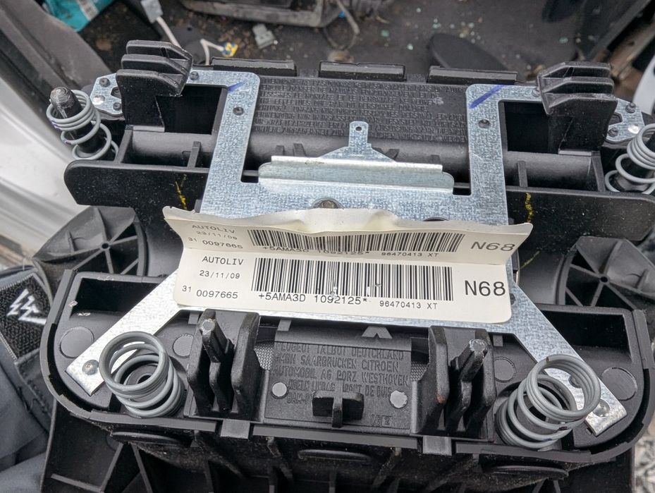 подушка руля airbag Citroen XSARA PICASSO 96470413