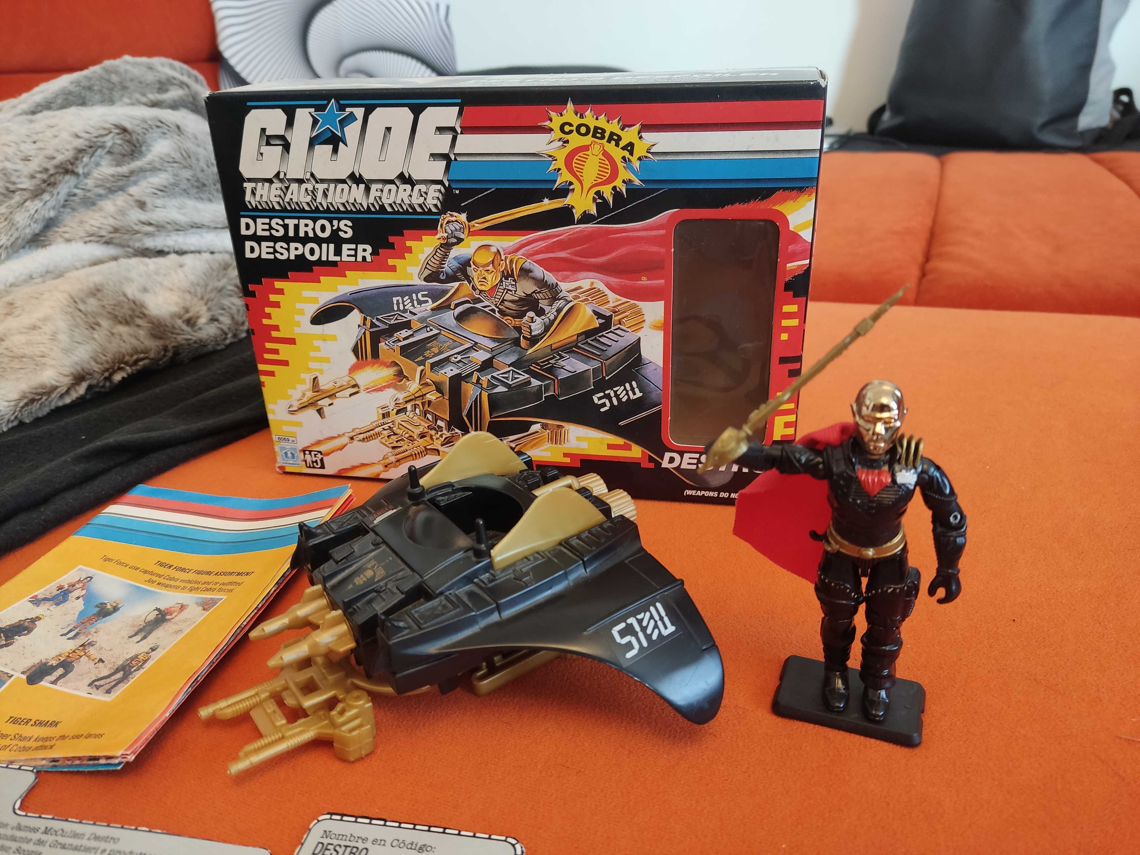 G. I. Joe GI Joe Destro Despoiler 100% kompletny,idealny stan. Lata 90