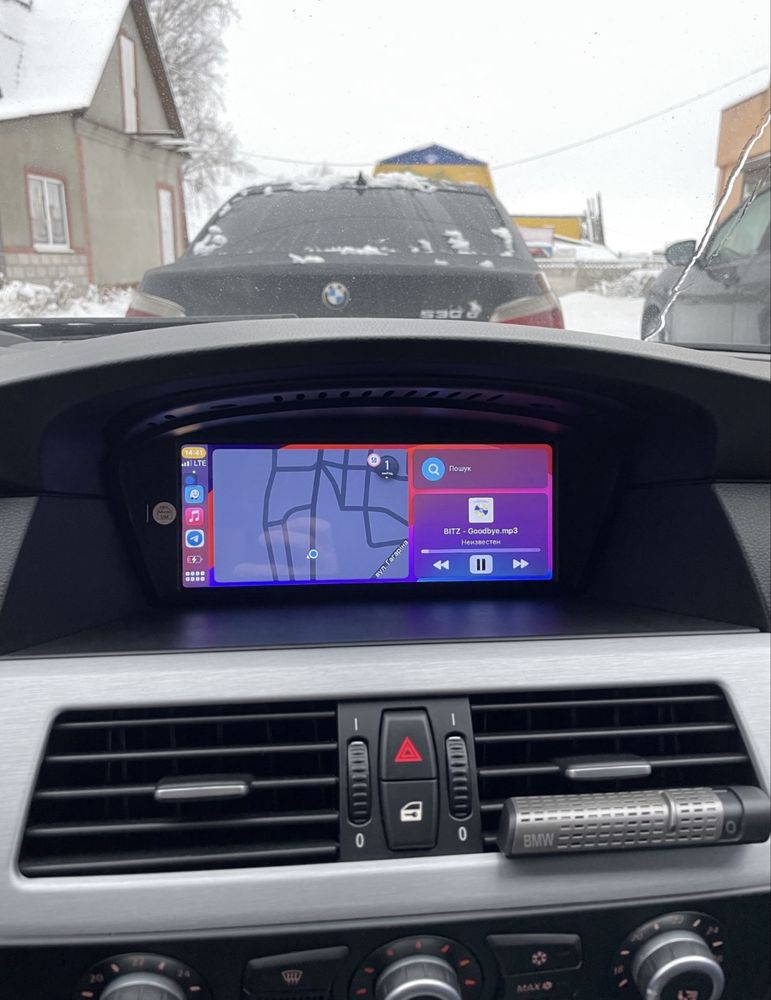Штатна Android магнітола BMW е60 е61 e63 e64 e90 e91 e92 e93 Carplay