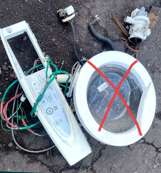 Стиральная машина Samsung SJ-S621 люк бак плата управління деталі