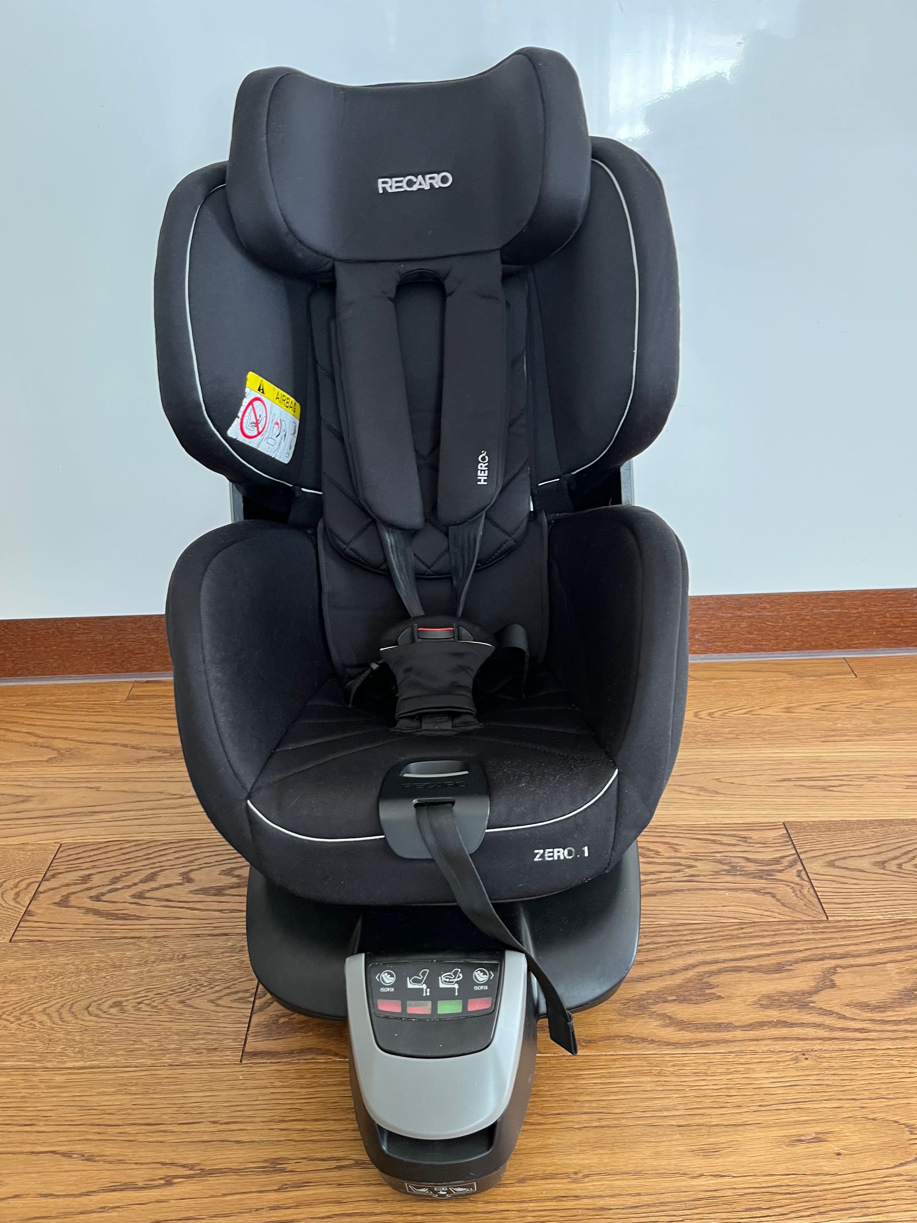 Fotelik Recaro zero.1 i-size czarny