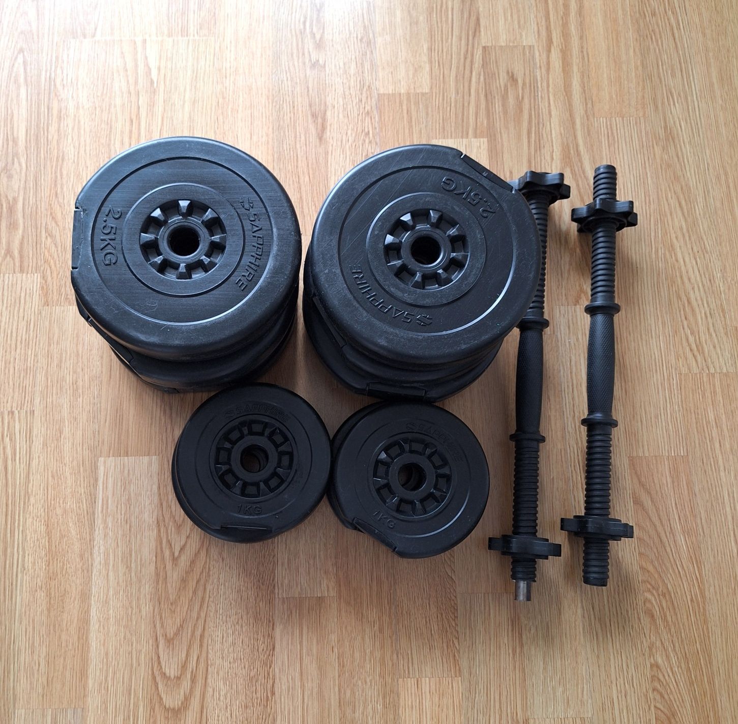 Hantle Ciężarki dwie sztuki 29 kg