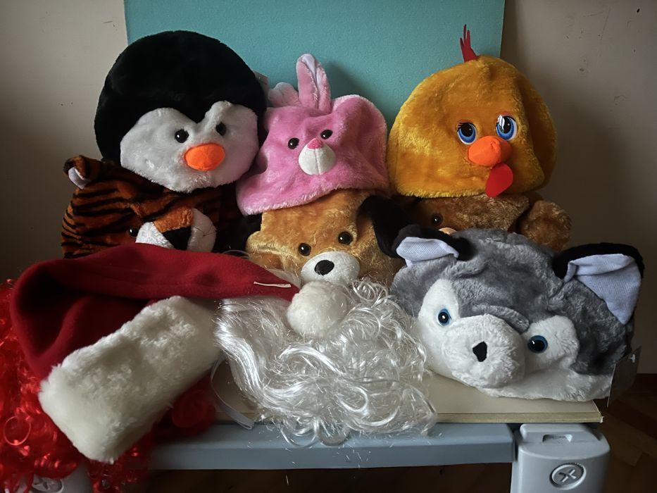 Карнавальна шапка Звірята/Перука/Парик