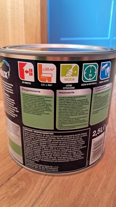 Nowa farba Dulux Szybka Odnowa Boazerie 2,5l kremowa biel