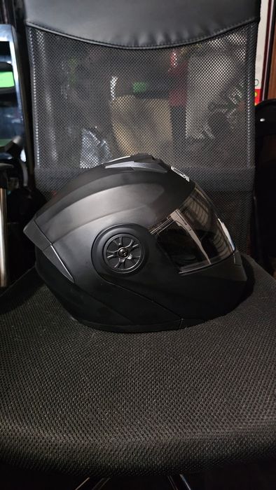 Capacete Modular preto, tamanho S