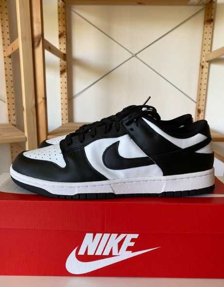 Nike Dunk Low Retro White Black Panda 42