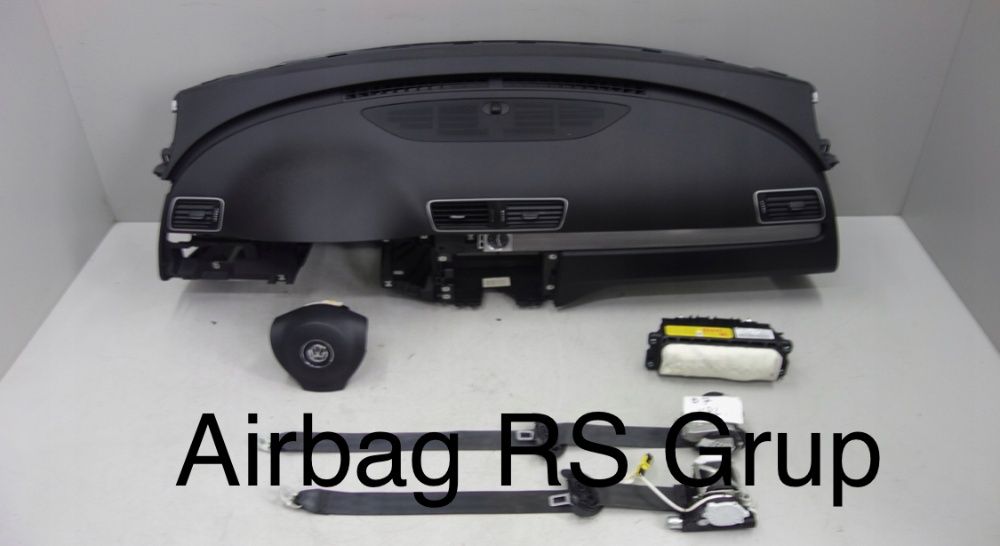 VW Passat B8 tablier airbags cintos