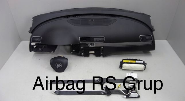 VW Passat B8 tablier airbags cintos