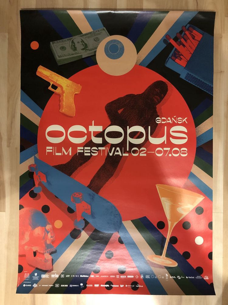 Plakat Octopus Film Festival Patryk Hardziej