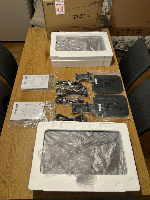 2x Monitory ACER KA222Q 21.5" 1920x1080