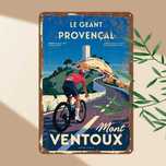 Wintage'owy Znak "Le Grand Balloon Provence" z metalu