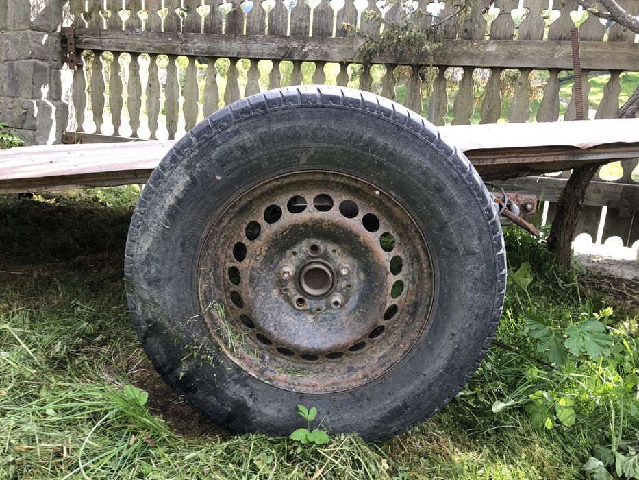 Причіп з лебідкою  до мотоблока чи мінітрактора , легковий