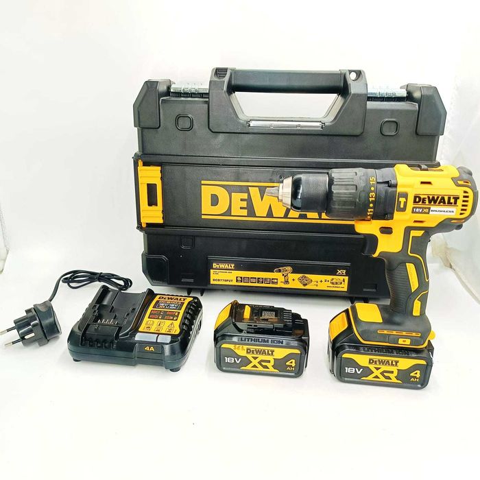 Wiertarko-Wkrętarka Udarowa 18V XR 2x 4.0Ah Dewalt DCD778P2T