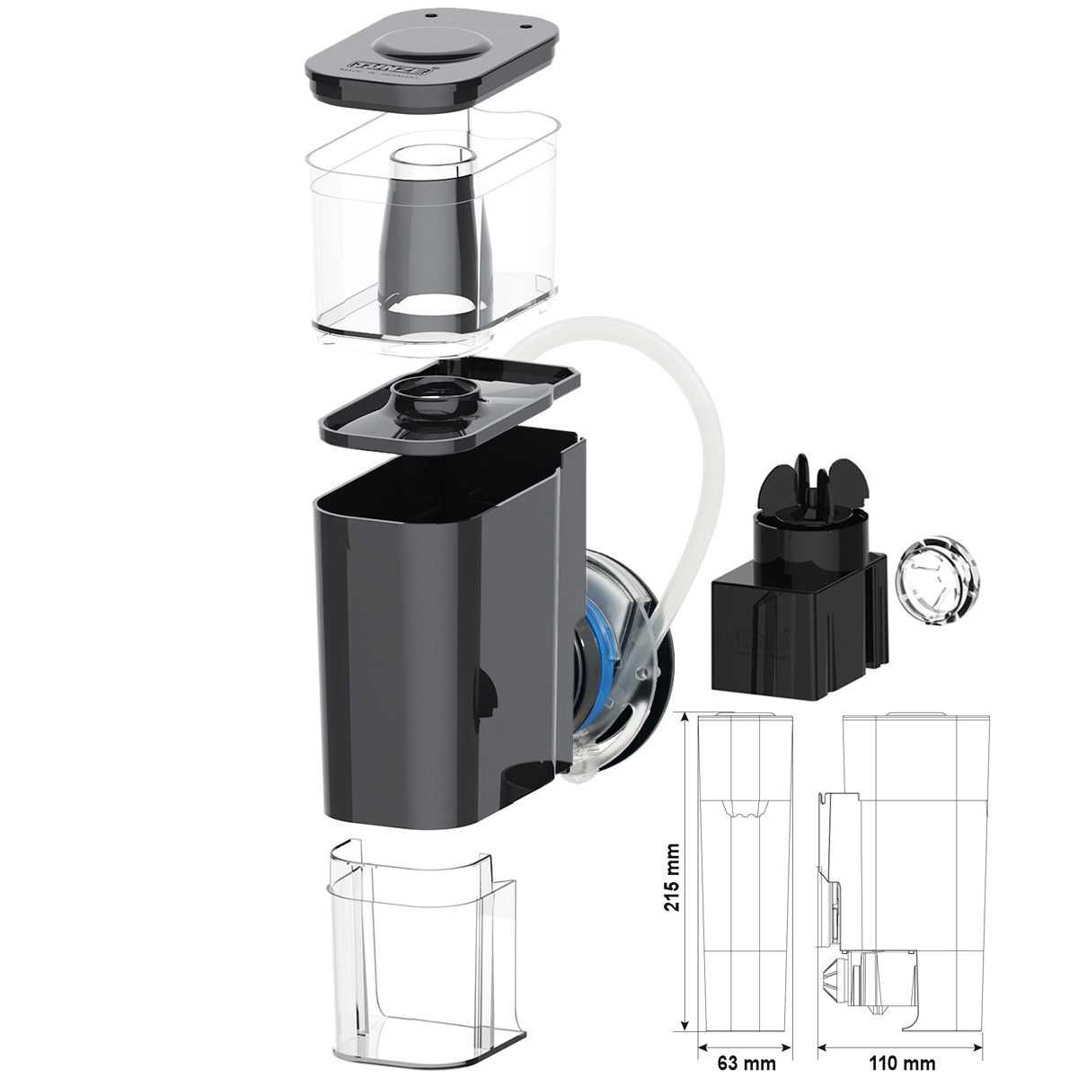Kit de filtragem para aquário marinho Reefpack 100 Comline Tunze NOVO