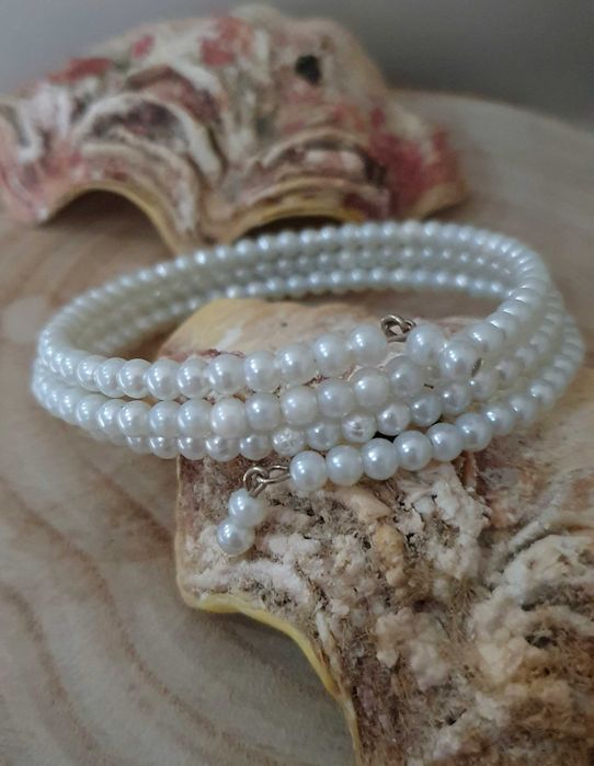 Bransoletka perełki Handmade