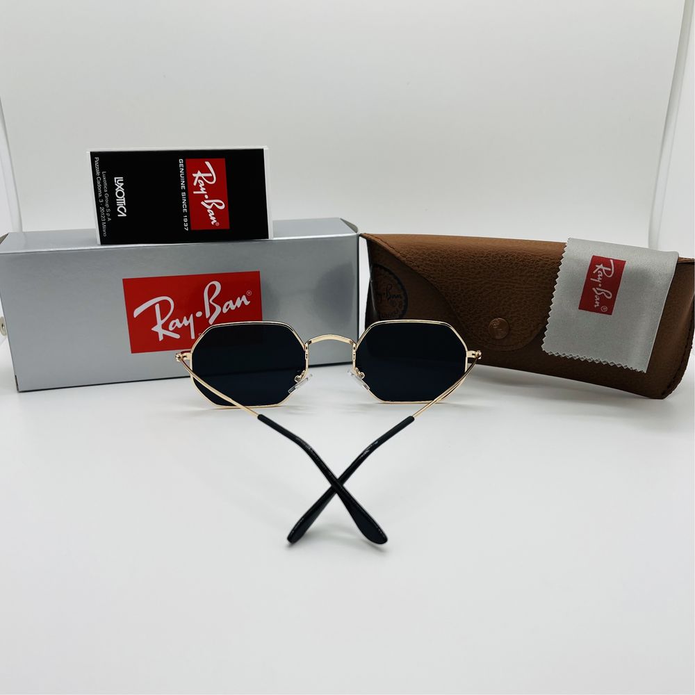 Солнцезащитные очки Ray Ban Octagonal 3556 Gold|Black