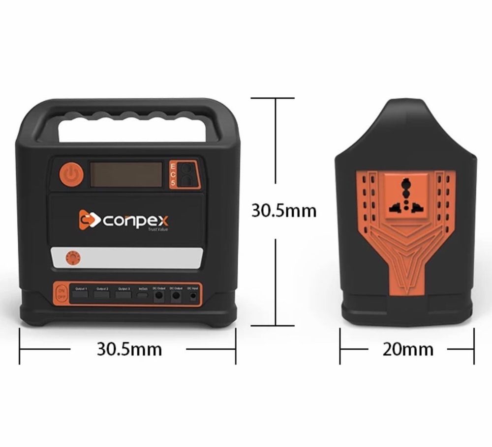 Портативна зарядна електростанція генератор павербанк 60000 mah conpex