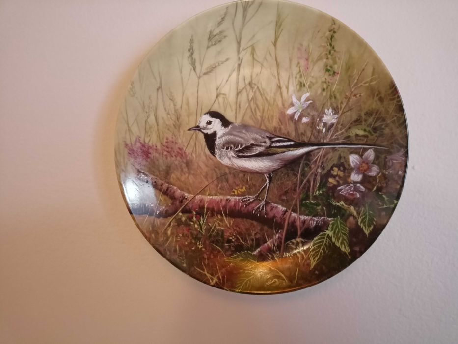 Telerze Bradex porcelana ptaki