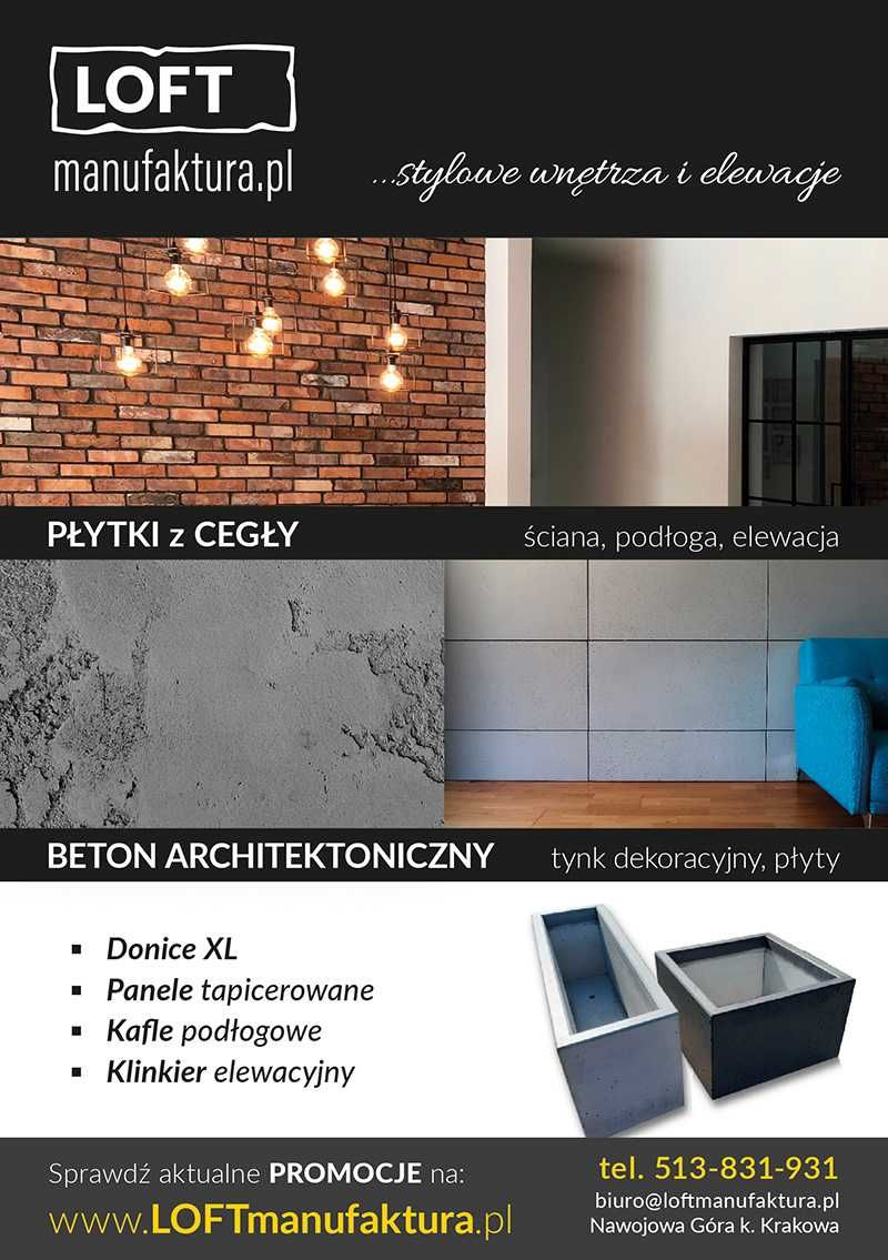 PROMOCJA Cegła na ścianę płytki z cegły LOFT dekoracyjna elewacja