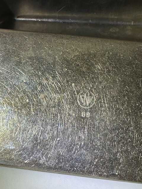 Kolekcjonerka strzykawka szklana zestaw sygnowana numerowana