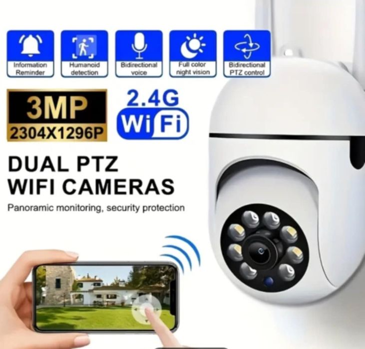 KAMERA 3 mpx DO monitoringu zewnętrznego WI-FI 1080P