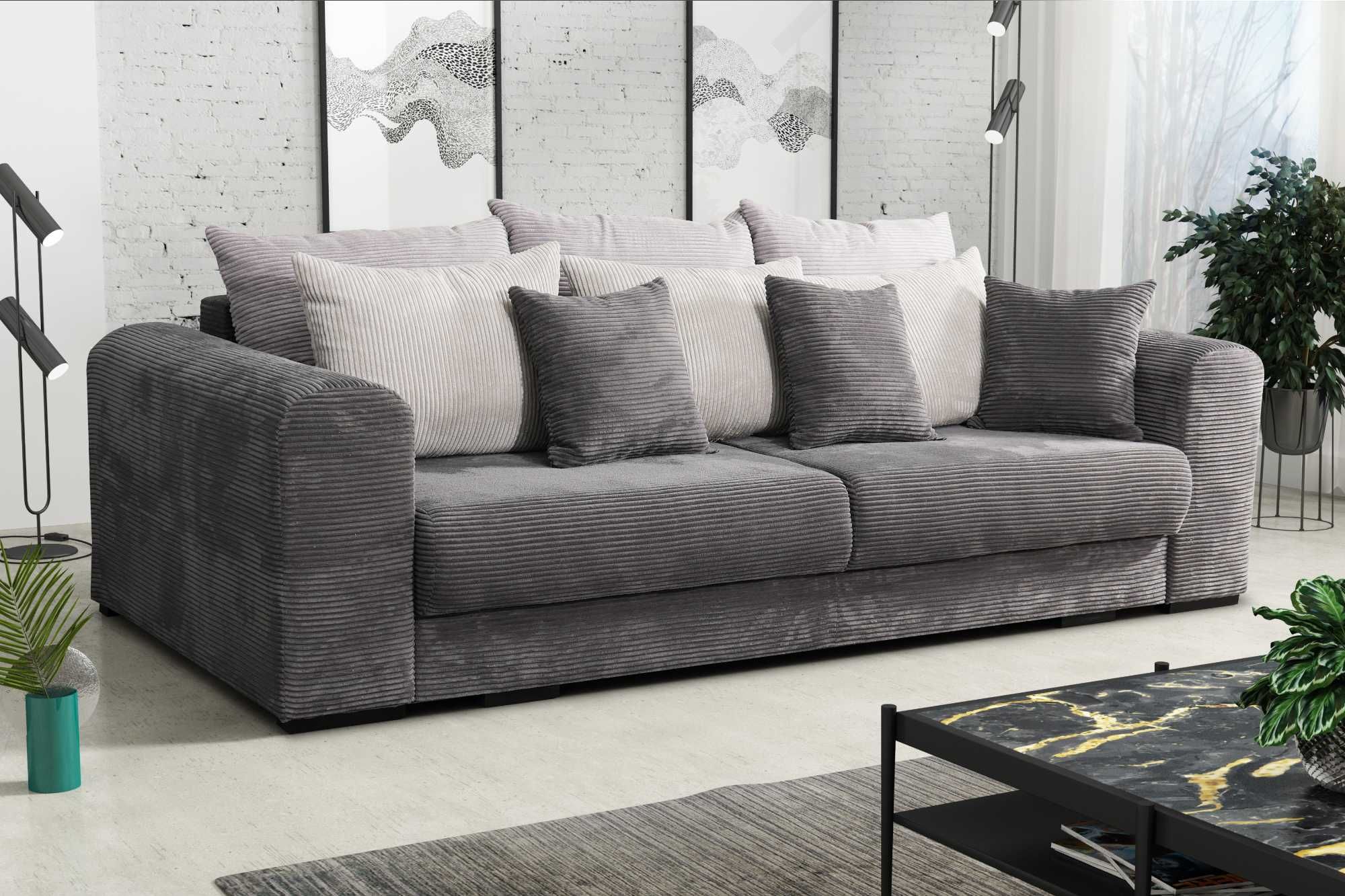 Sofa GOLDEN kanapa, funkcja+pojemnik, duże poduszki DOSTAWA KRAJ
