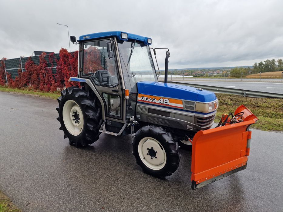 Traktor Japonski Iseki Geas 48 Zarejstrowany z Gwarancją zestaw zimowy