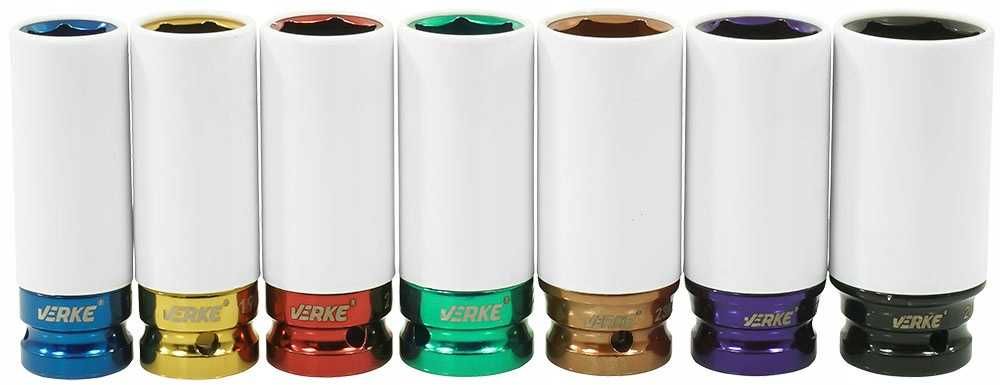 Zestaw Nasadek Udarowych Do Felg Aluminowych Kół 17-27