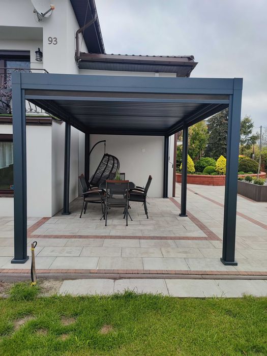 -10% Pergola Ogrodowa Aluminiowa 4x4 Zadaszenie Tarasu Cała Polska